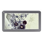 Purple Flower Art Memory Card Reader (Mini)