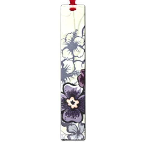 Purple Flower Art Large Book Mark from ArtsNow.com Front