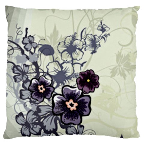 Purple Flower Art Standard Flano Cushion Case (One Side) from ArtsNow.com Front