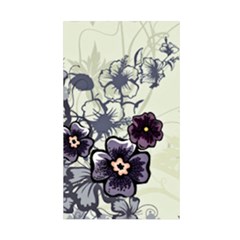 Purple Flower Art Duvet Cover Double Side (Single Size) from ArtsNow.com Front