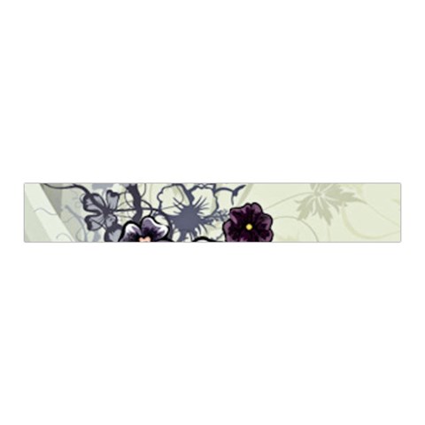 Purple Flower Art Midi Wrap Pencil Skirt from ArtsNow.com Waistband