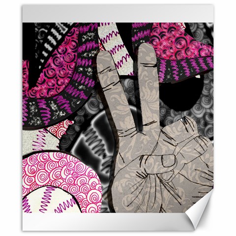 Peace Hand Art Canvas 20  x 24  from ArtsNow.com 19.57 x23.15  Canvas - 1