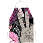 Peace Hand Art Full Print Apron