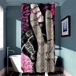 Peace Hand Art Shower Curtain 36  x 72  (Stall)