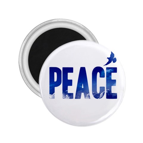 Peace Bird 2.25  Magnet from ArtsNow.com Front