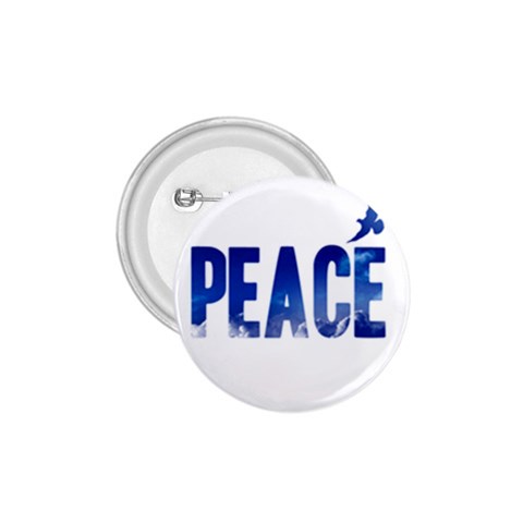 Peace Bird 1.75  Button from ArtsNow.com Front