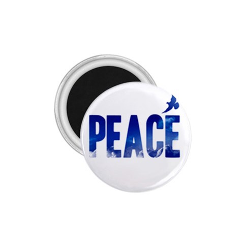 Peace Bird 1.75  Magnet from ArtsNow.com Front