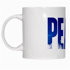 Peace Bird White Mug from ArtsNow.com Left