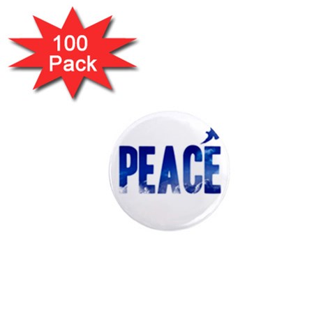 Peace Bird 1  Mini Magnet (100 pack)  from ArtsNow.com Front