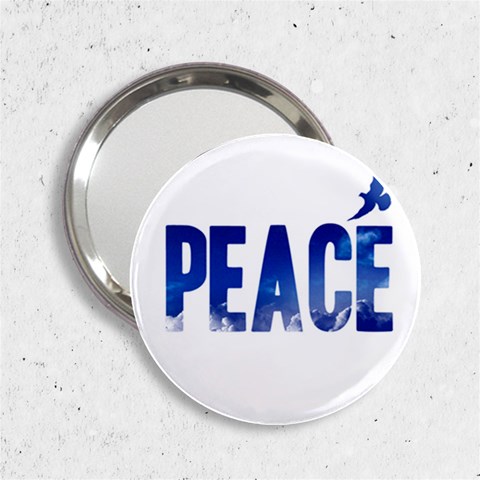 Peace Bird 2.25  Handbag Mirror from ArtsNow.com Front