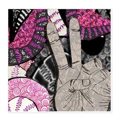 Peace Hand Art Duvet Cover Double Side (Queen Size) from ArtsNow.com Front