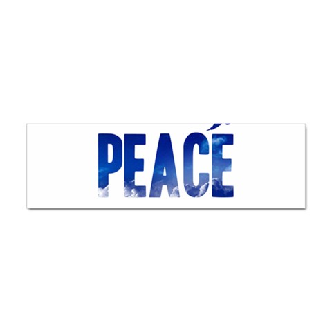 Peace Bird Sticker (Bumper) from ArtsNow.com Front