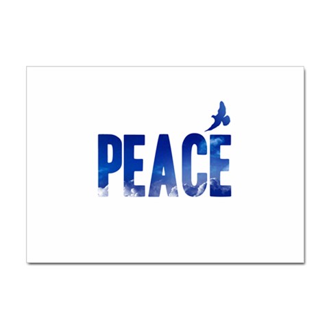 Peace Bird Sticker A4 (10 pack) from ArtsNow.com Front