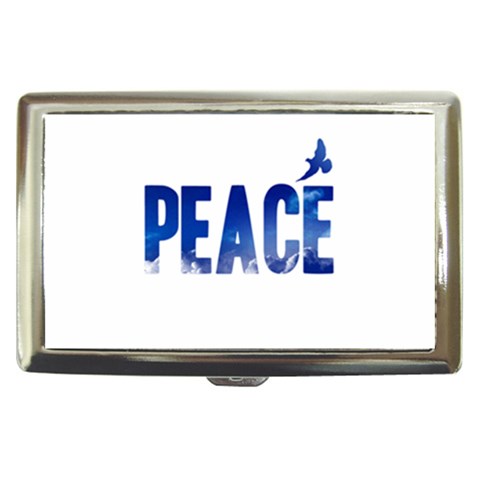 Peace Bird Cigarette Money Case from ArtsNow.com Front