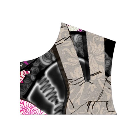 Peace Hand Art Women s Button Up Vest from ArtsNow.com Top Left