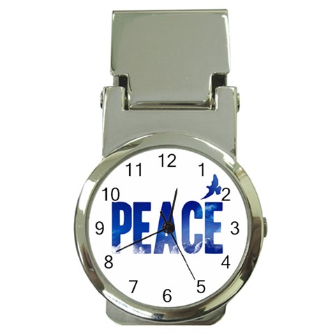 Peace Bird Money Clip Watch from ArtsNow.com Front