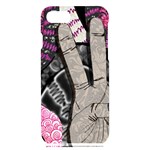 Peace Hand Art iPhone 7/8 Black UV Print Case