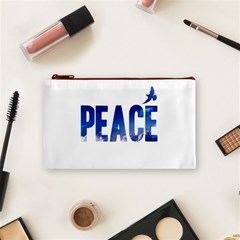 Peace Bird Cosmetic Bag (Small) from ArtsNow.com Front