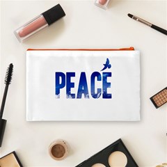 Peace Bird Cosmetic Bag (Medium) from ArtsNow.com Back