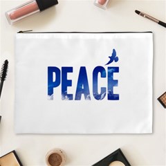 Peace Bird Cosmetic Bag (XL) from ArtsNow.com Front