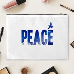 Peace Bird Cosmetic Bag (XL) from ArtsNow.com Back