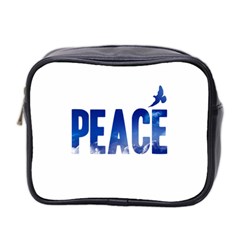 Peace Bird Mini Toiletries Bag (Two Sides) from ArtsNow.com Front