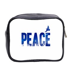 Peace Bird Mini Toiletries Bag (Two Sides) from ArtsNow.com Back