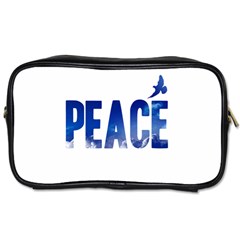 Peace Bird Toiletries Bag (Two Sides) from ArtsNow.com Front