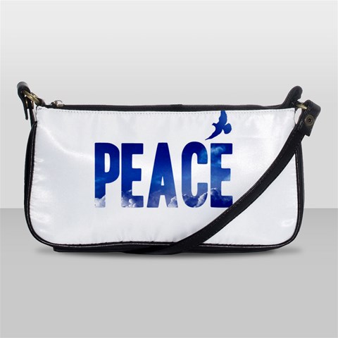 Peace Bird Shoulder Clutch Bag from ArtsNow.com Front