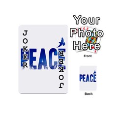 Peace Bird Playing Cards 54 (Mini) from ArtsNow.com Front - Joker1