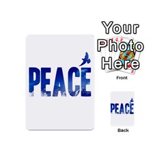 Peace Bird Playing Cards 54 (Mini) from ArtsNow.com Back