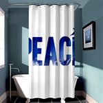 Peace Bird Shower Curtain 36  x 72  (Stall)