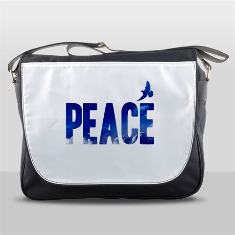 Peace Bird Messenger Bag from ArtsNow.com Front