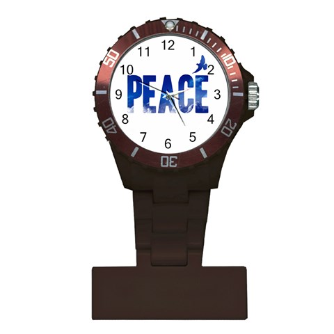 Peace Bird Plastic Nurses Watch from ArtsNow.com Front