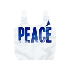 Peace Bird Full Print Recycle Bag (S) from ArtsNow.com Front