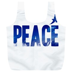 Peace Bird Full Print Recycle Bag (XL) from ArtsNow.com Front