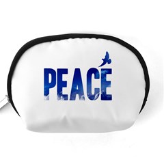 Peace Bird Accessory Pouch (Medium) from ArtsNow.com Back