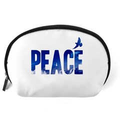 Peace Bird Accessory Pouch (Large) from ArtsNow.com Back