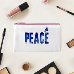 Peace Bird Cosmetic Bag (XS) from ArtsNow.com Front