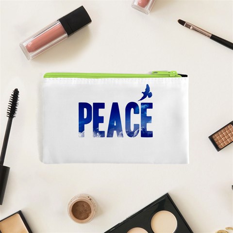 Peace Bird Cosmetic Bag (XS) from ArtsNow.com Back