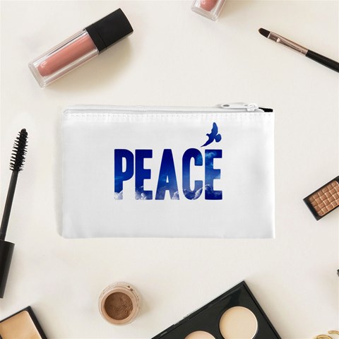 Peace Bird Cosmetic Bag (XS) from ArtsNow.com Back