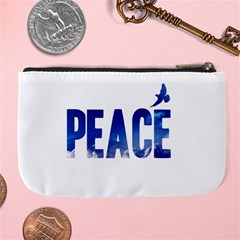 Peace Bird Large Coin Purse from ArtsNow.com Back