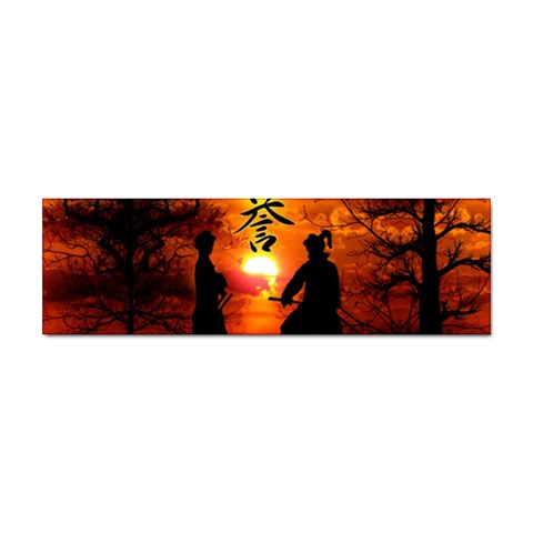 Ninja Sunset Sticker Bumper (100 pack) from ArtsNow.com Front