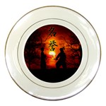 Ninja Sunset Porcelain Plate