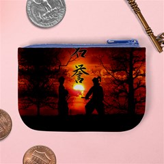 Ninja Sunset Mini Coin Purse from ArtsNow.com Back