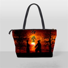 Ninja Sunset Classic Shoulder Handbag from ArtsNow.com Back