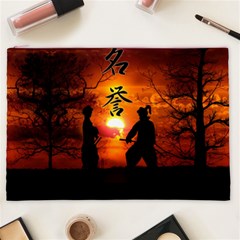 Ninja Sunset Cosmetic Bag (XXL) from ArtsNow.com Front