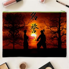 Ninja Sunset Cosmetic Bag (XXXL) from ArtsNow.com Back