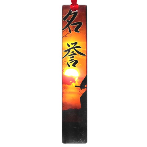 Ninja Sunset Large Book Mark from ArtsNow.com Front