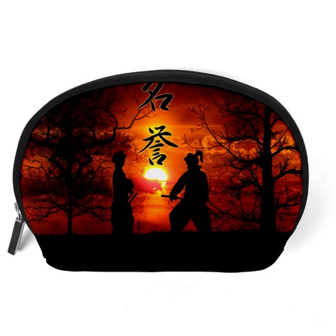 Ninja Sunset Accessory Pouch (Large) from ArtsNow.com Back